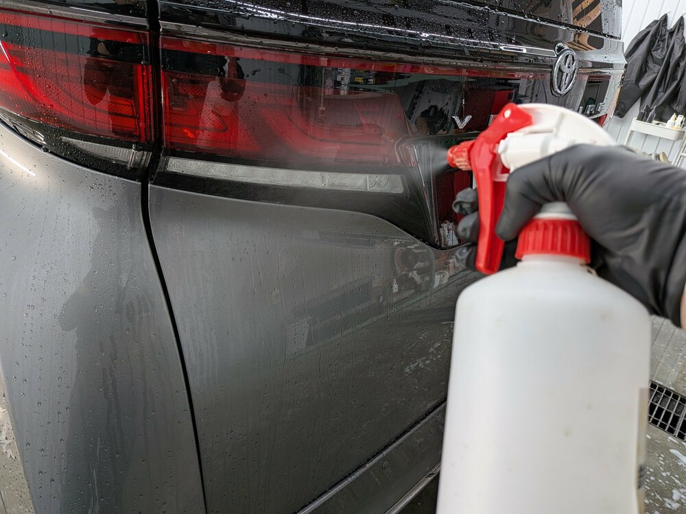 トヨタ ヴェルファイア Z Premier E-Fourコーティングブログの画像21　札幌・江別で高耐久ガラスコーティング
