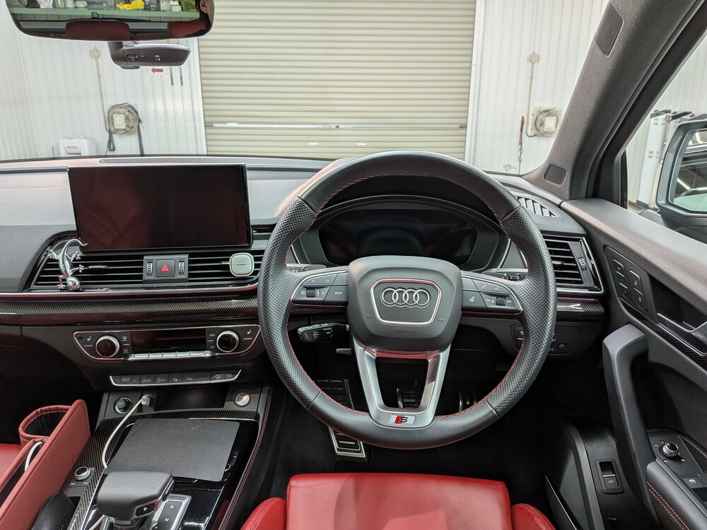 アウディ SQ5 Sportbackコーティングブログの画像45 札幌・江別で高耐久ガラスコーティング