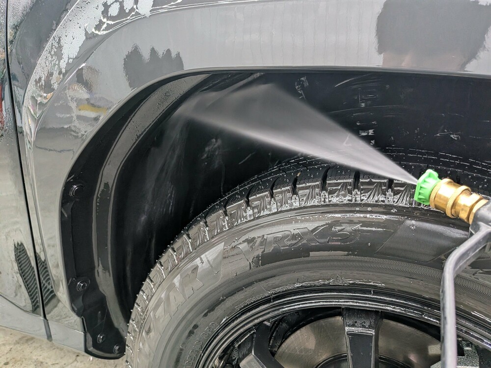 トヨタ ヤリスクロス ハイブリット Gコーティングブログの画像3　札幌・江別で高耐久ガラスコーティング