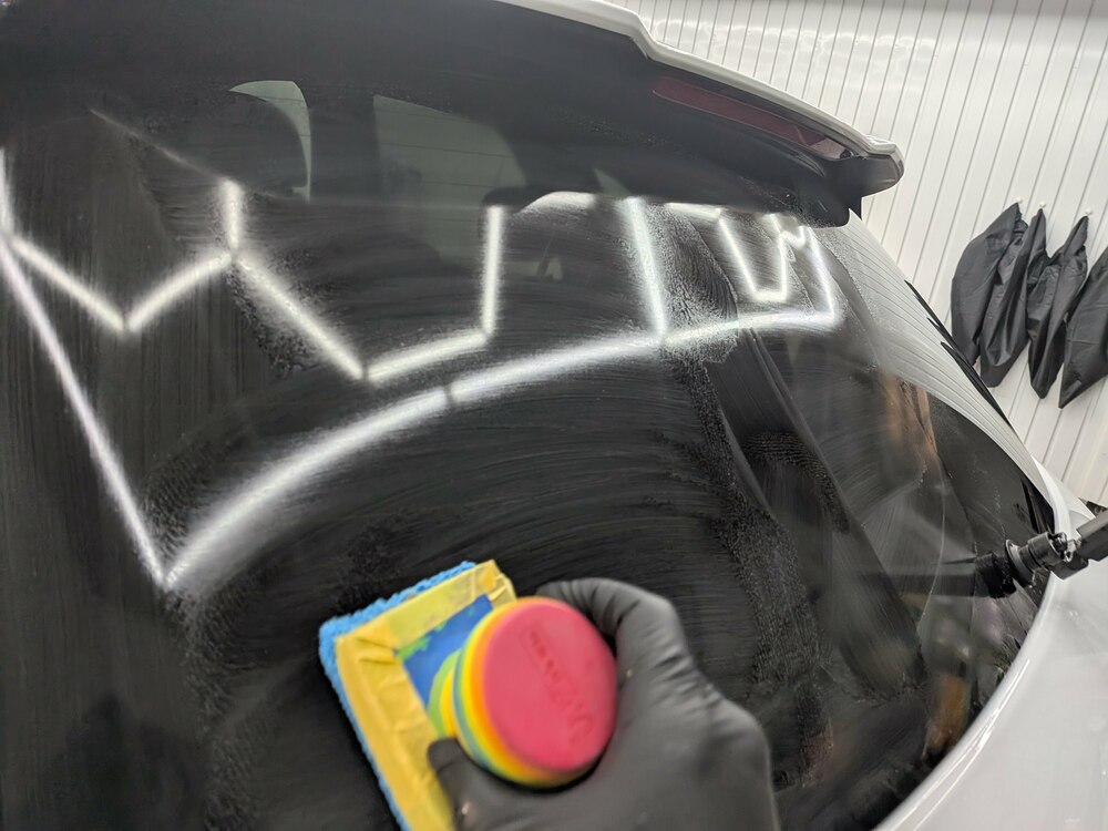 油膜ウロコの除去