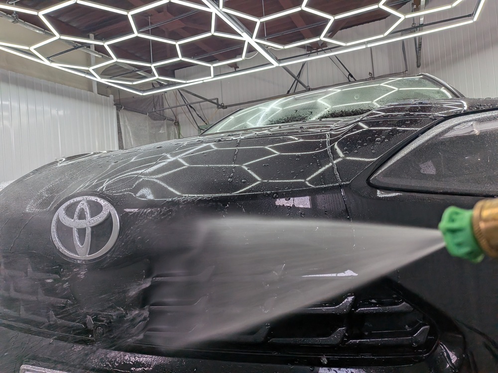 トヨタ ヤリスクロス ハイブリット Gコーティングブログの画像11　札幌・江別で高耐久ガラスコーティング