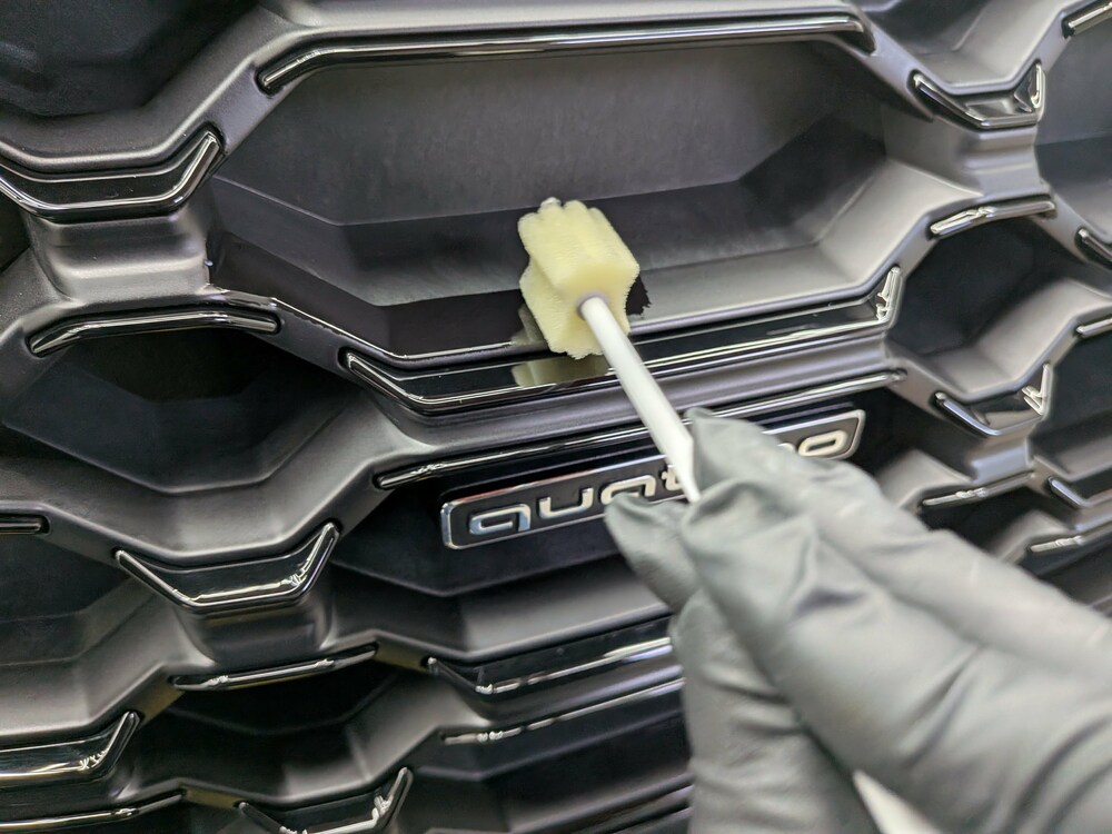 フロントグリルコーティング施工