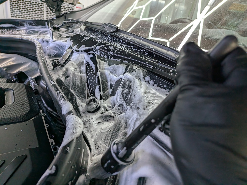 メルセデスベンツ AMG GLC 43 4MATICコーティングブログの画像16 札幌・江別で高耐久ガラスコーティング