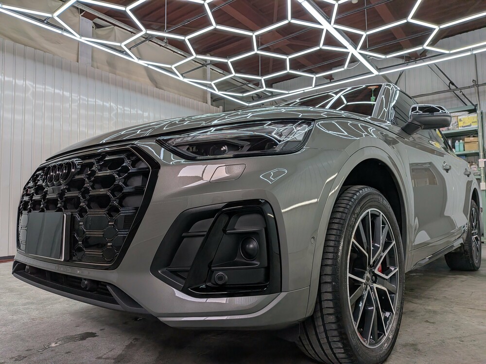 アウディ SQ5 Sportbackコーティングブログの画像44 札幌・江別で高耐久ガラスコーティング
