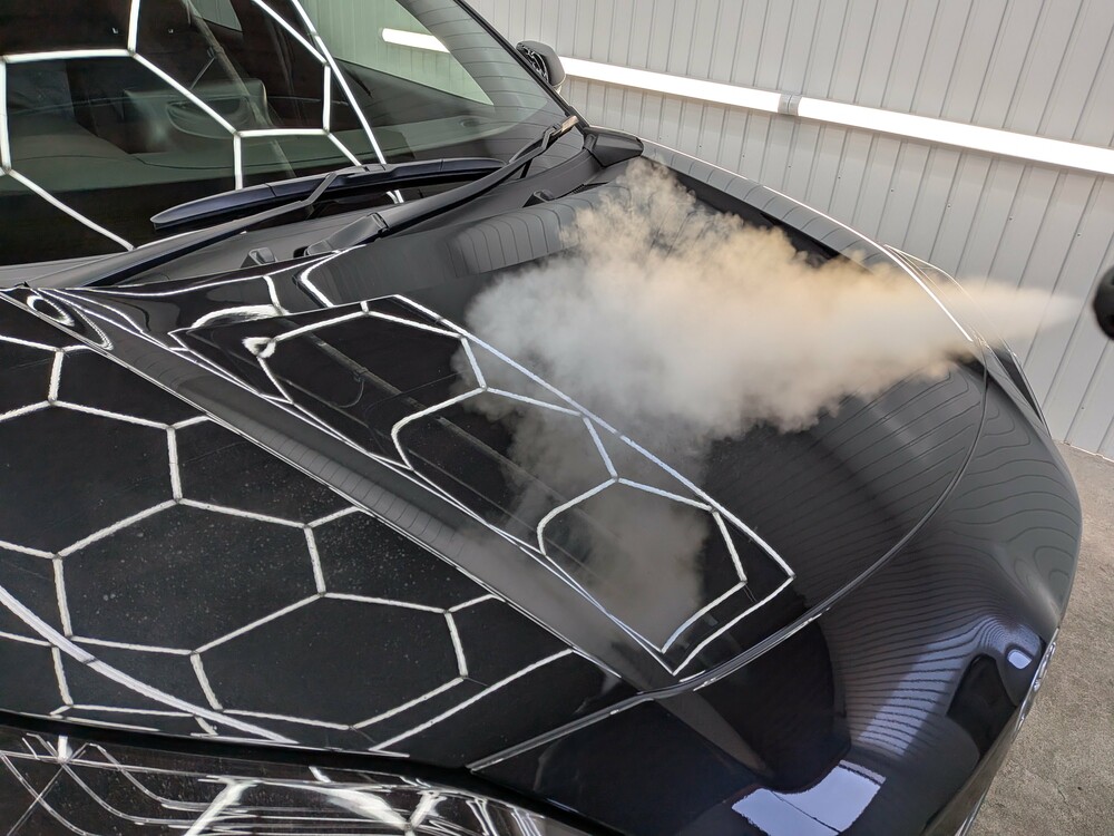 トヨタ ヤリスクロス ハイブリット Gコーティングブログの画像39　札幌・江別で高耐久ガラスコーティング