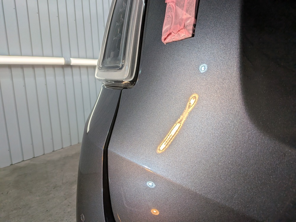 ホンダ N-ONE RS 部分施工コーティングブログの画像20　札幌・江別で高耐久ガラスコーティング