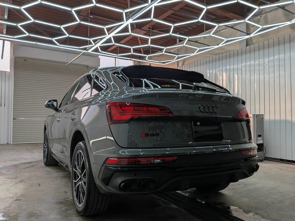 アウディ SQ5 Sportbackコーティングブログの画像1 札幌・江別で高耐久ガラスコーティング