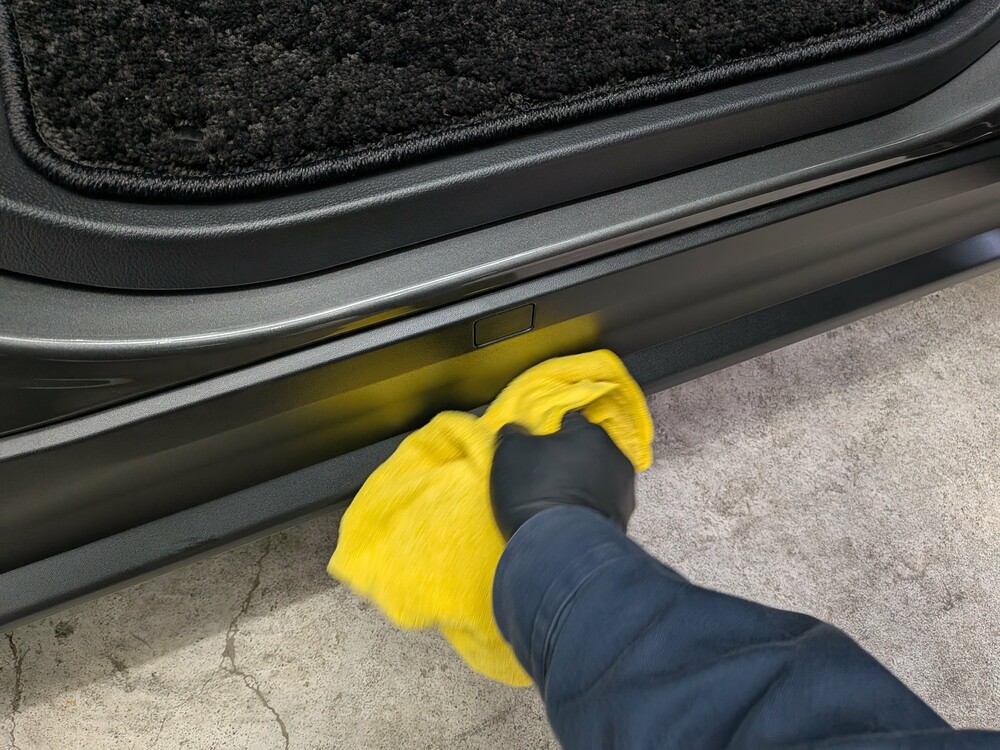 トヨタ ヴェルファイア Z Premier E-Fourコーティングブログの画像41　札幌・江別で高耐久ガラスコーティング