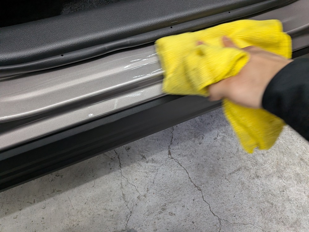 トヨタ RAV4 ハイブリット Zコーティングブログの画像31　札幌・江別で高耐久ガラスコーティング