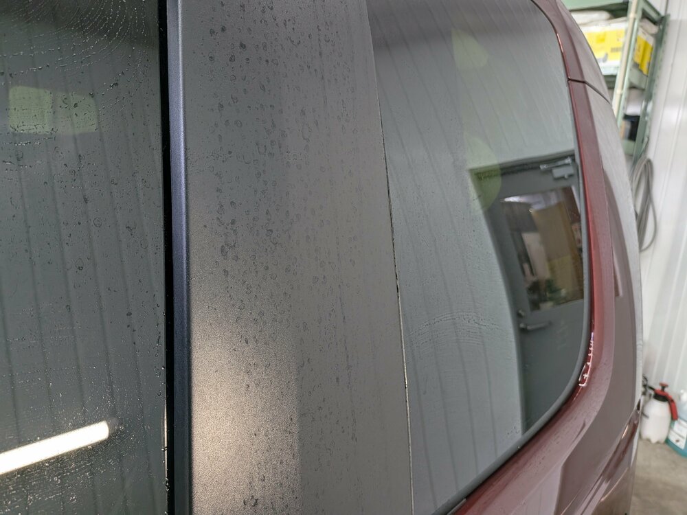 ホンダ フリード e:HEV AIR EXコーティングブログの画像10　札幌・江別で高耐久ガラスコーティング