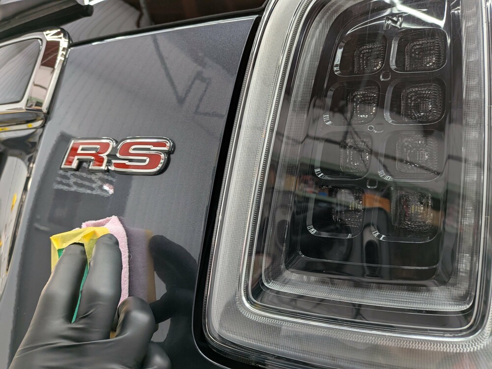 ホンダ N-ONE RS 部分施工コーティングブログの画像21　札幌・江別で高耐久ガラスコーティング