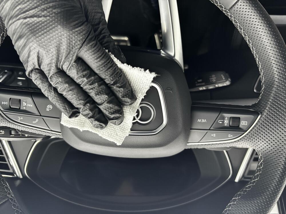 ハンドル周りのコーティング施工