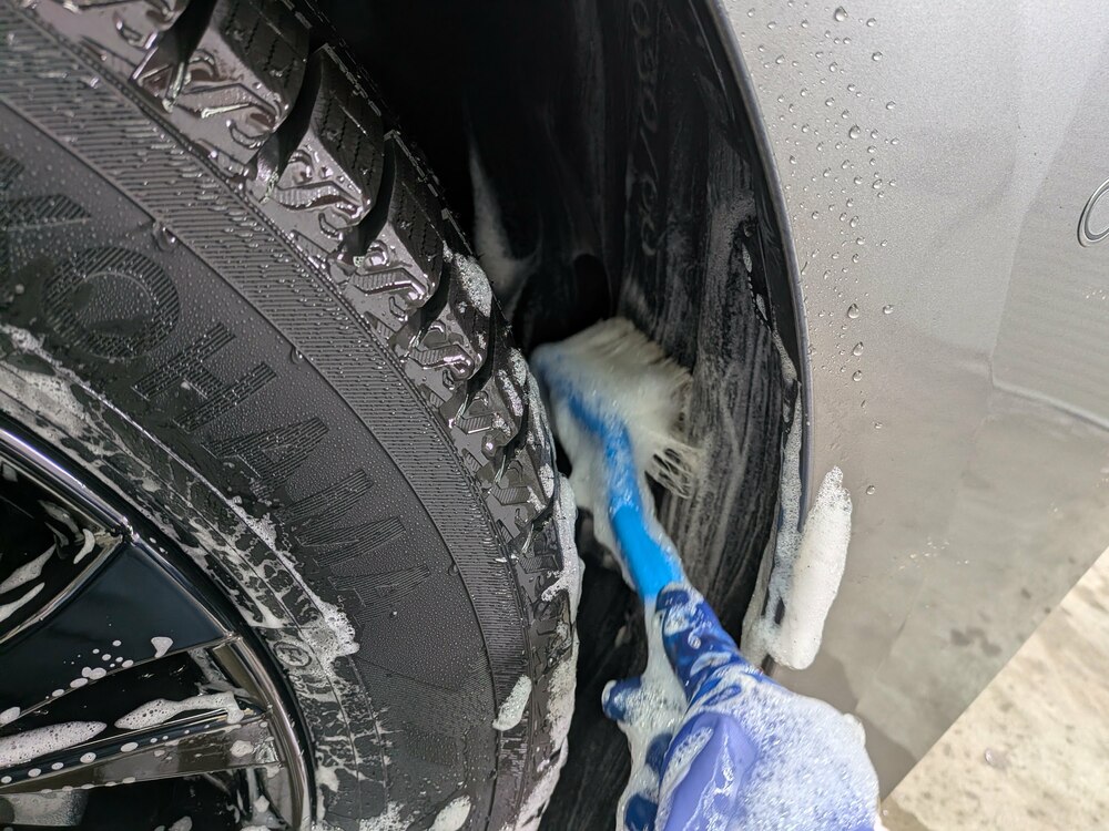 トヨタ ヴェルファイア Z Premier E-Fourコーティングブログの画像7　札幌・江別で高耐久ガラスコーティング