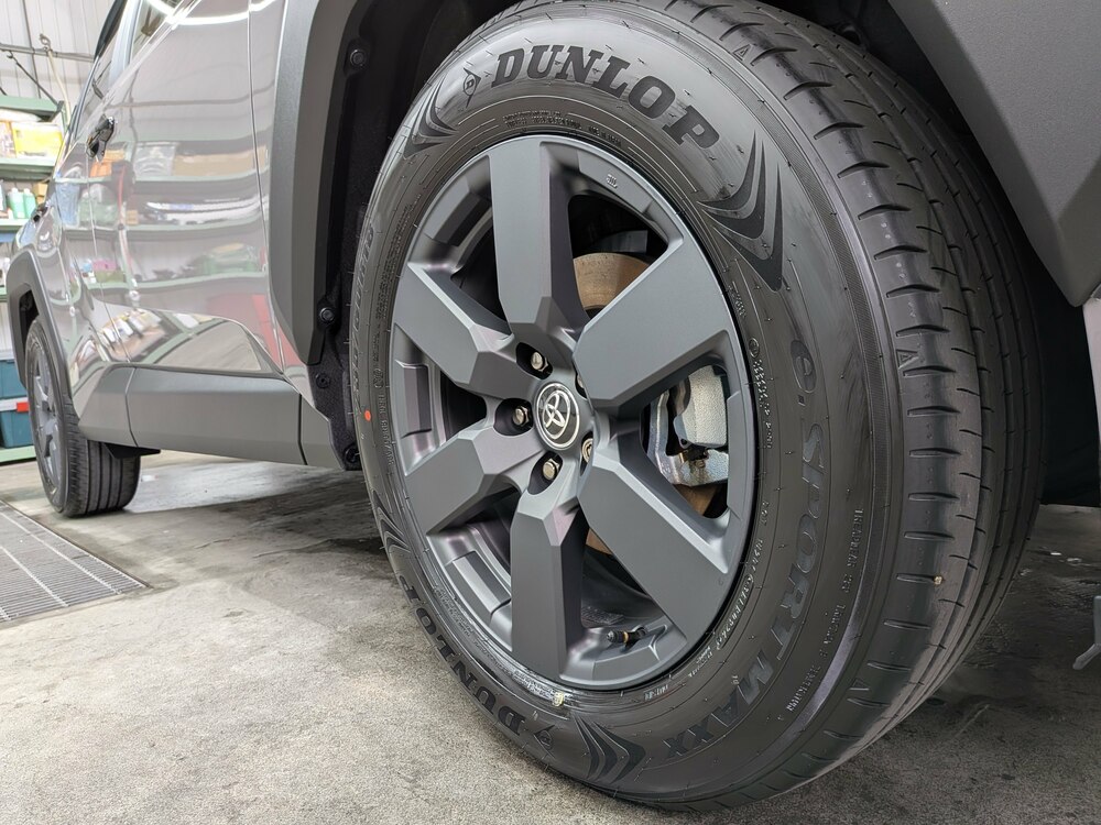 トヨタ RAV4 ハイブリット アドベンチャーコーティングブログの画像2 札幌・江別で高耐久ガラスコーティング