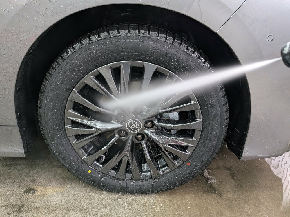 トヨタ ヴェルファイア Z Premier E-Fourコーティングブログの画像6　札幌・江別で高耐久ガラスコーティング