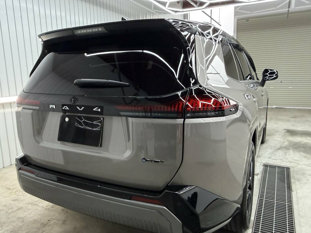 トヨタ RAV4 PHEV Zコーティングブログの画像19　札幌・江別で高耐久ガラスコーティング