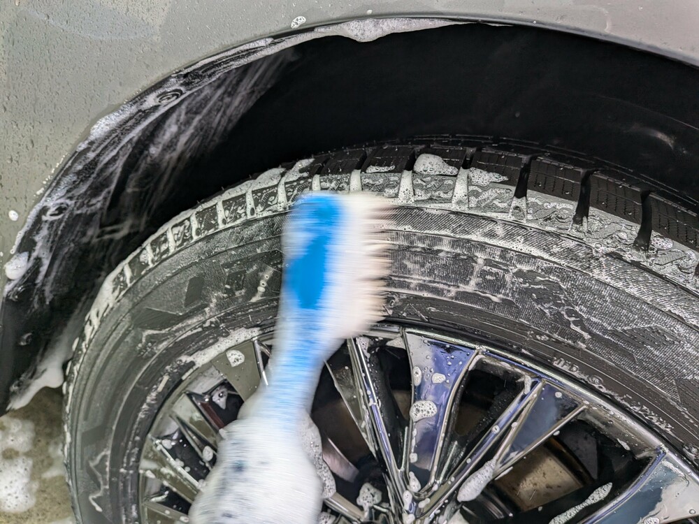 トヨタ ヴェルファイア Z Premier E-Fourコーティングブログの画像8　札幌・江別で高耐久ガラスコーティング