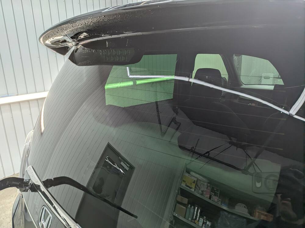 ホンダ N-ONE RS 部分施工コーティングブログの画像16　札幌・江別で高耐久ガラスコーティング