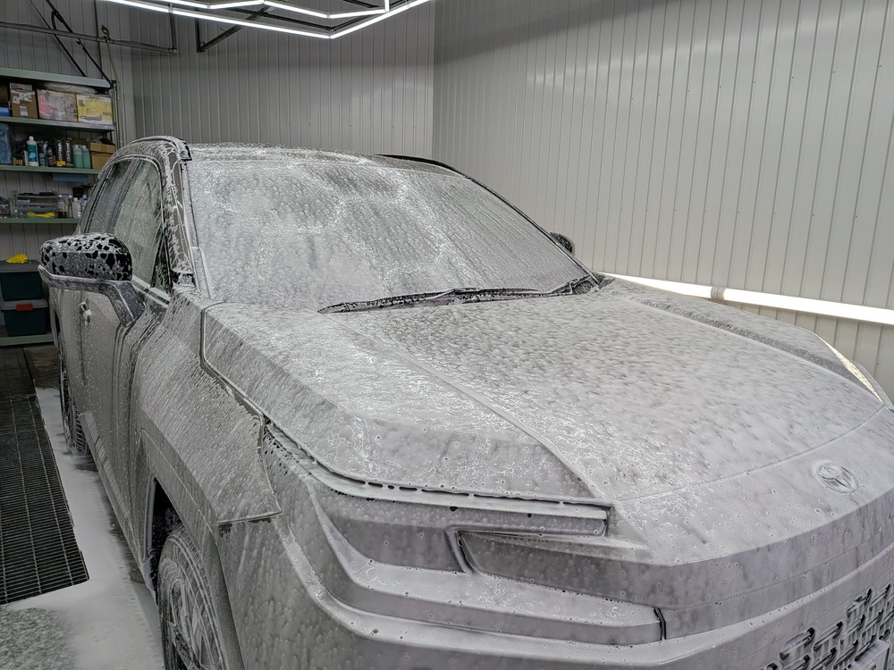 トヨタ RAV4 ハイブリット Zコーティングブログの画像6　札幌・江別で高耐久ガラスコーティング