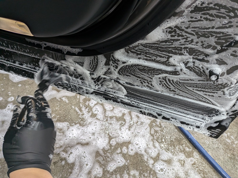 トヨタ ヴェルファイア Z Premier E-Fourコーティングブログの画像19　札幌・江別で高耐久ガラスコーティング