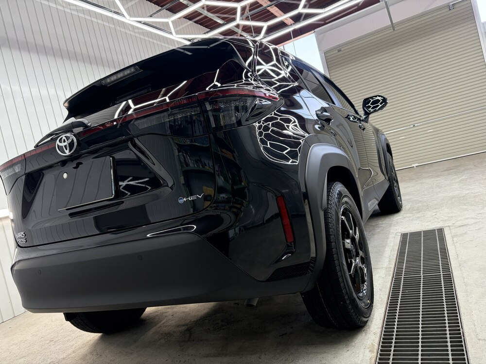 トヨタ ヤリスクロス ハイブリット Gコーティングブログの画像41　札幌・江別で高耐久ガラスコーティング