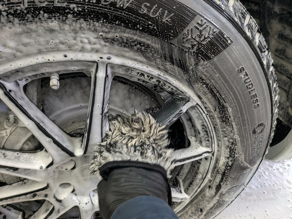 アルミホイール洗浄