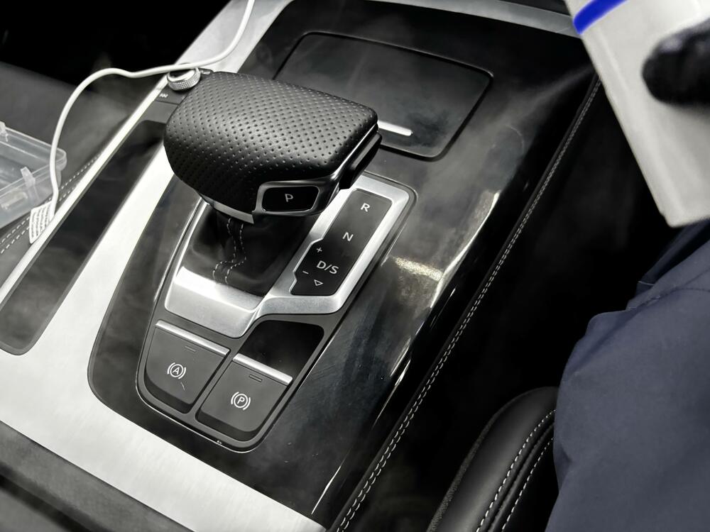 シフト周りコーティング施工