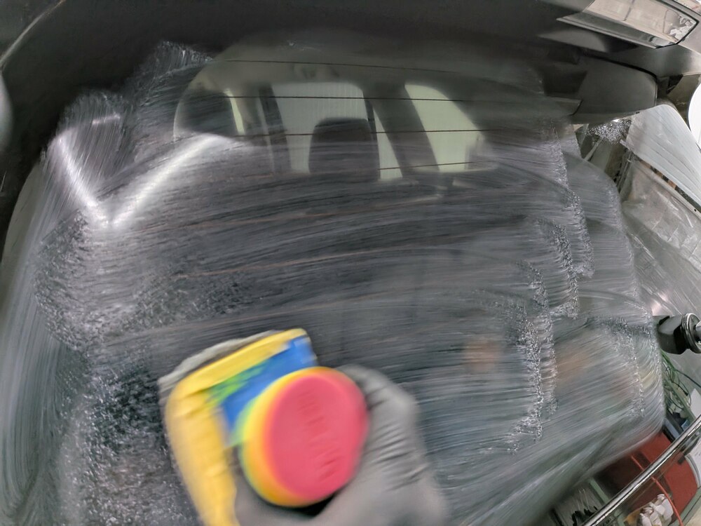 トヨタ RAV4 ハイブリット Zコーティングブログの画像17　札幌・江別で高耐久ガラスコーティング