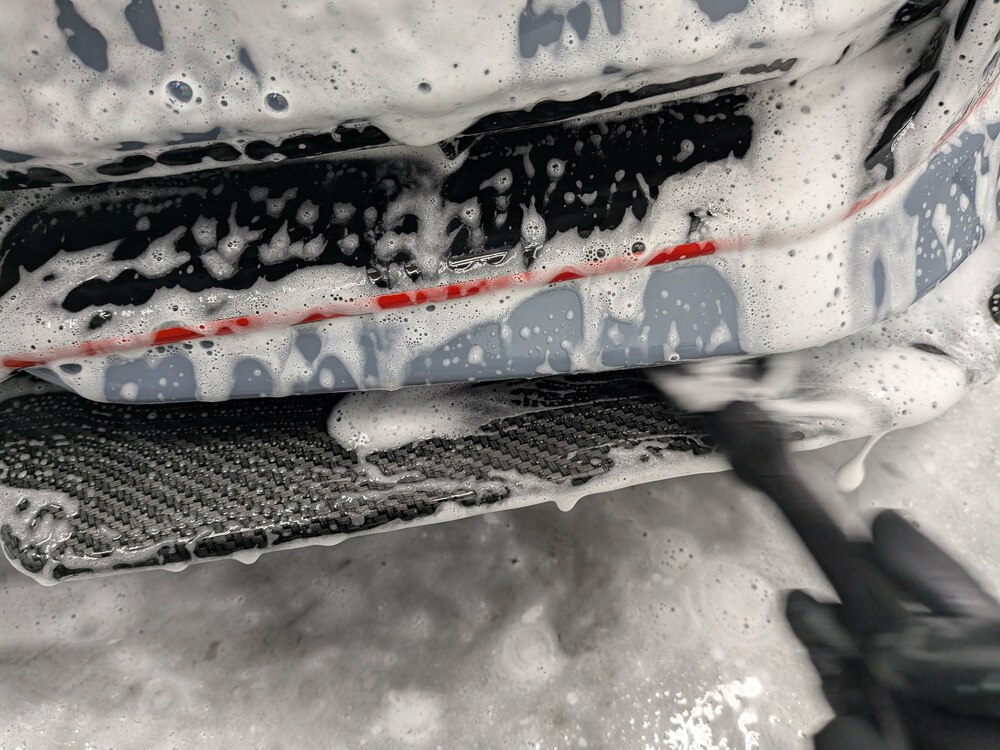シビック TYPE R Racing Black Package メンテナンスコーティングブログの画像15　札幌・江別で高耐久ガラスコーティング