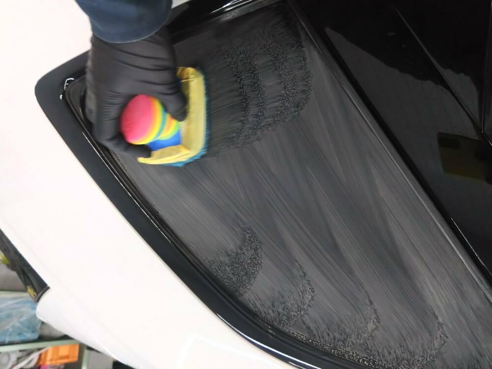 油膜ウロコの除去