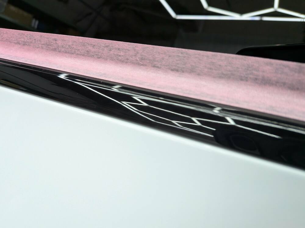 ウィンドウモール磨き後