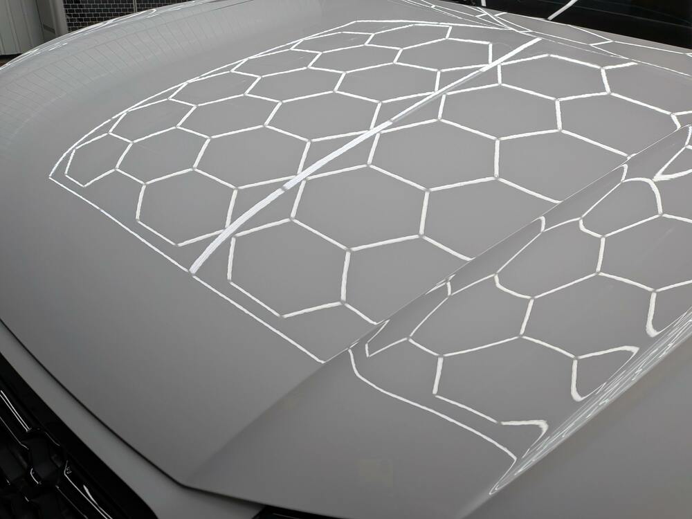 ボンネットコーティングを施工後