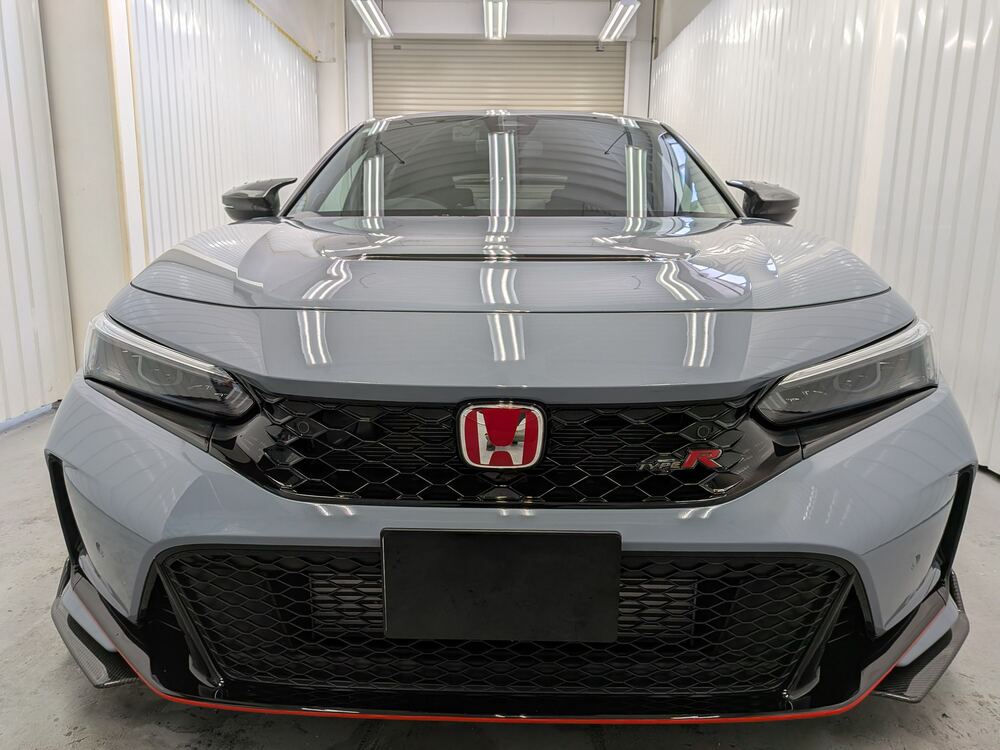 シビック TYPE R Racing Black Package メンテナンスコーティングブログの画像19　札幌・江別で高耐久ガラスコーティング