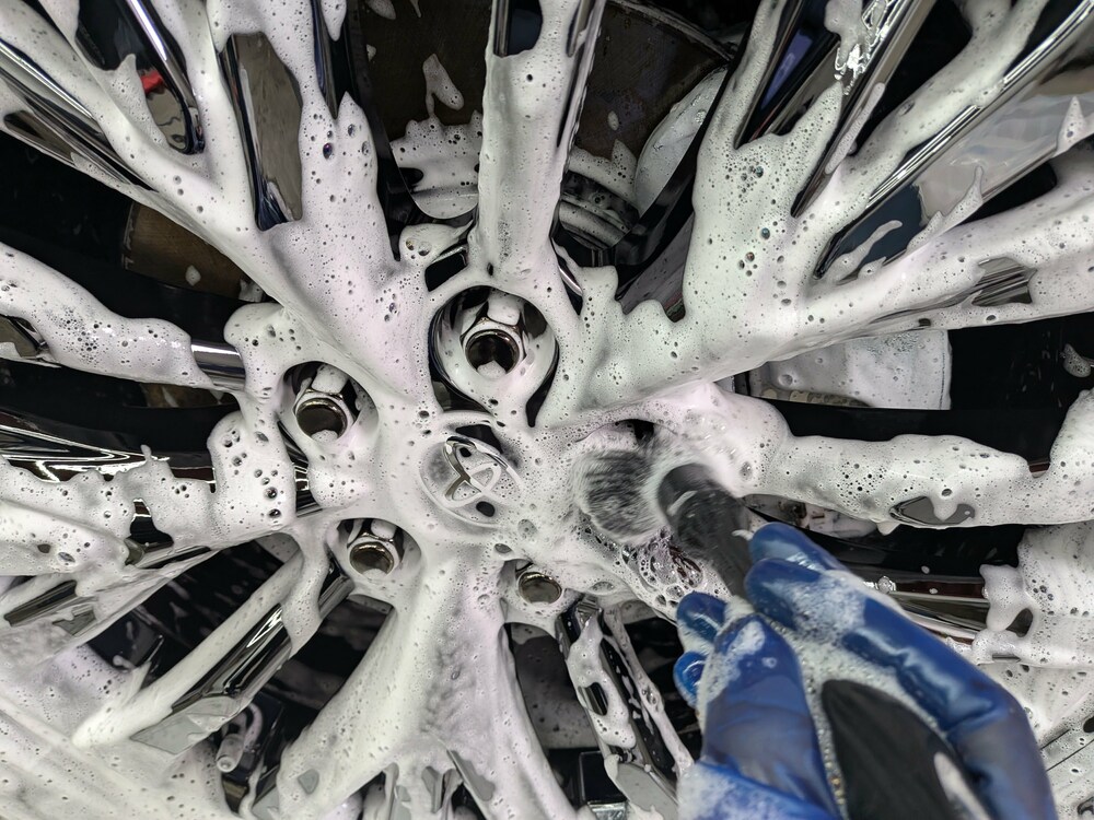 トヨタ ヴェルファイア Z Premier E-Fourコーティングブログの画像11　札幌・江別で高耐久ガラスコーティング