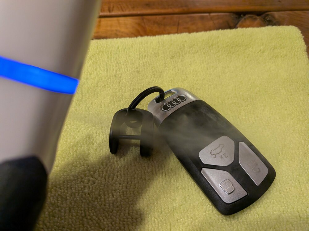 キーコーティング施工