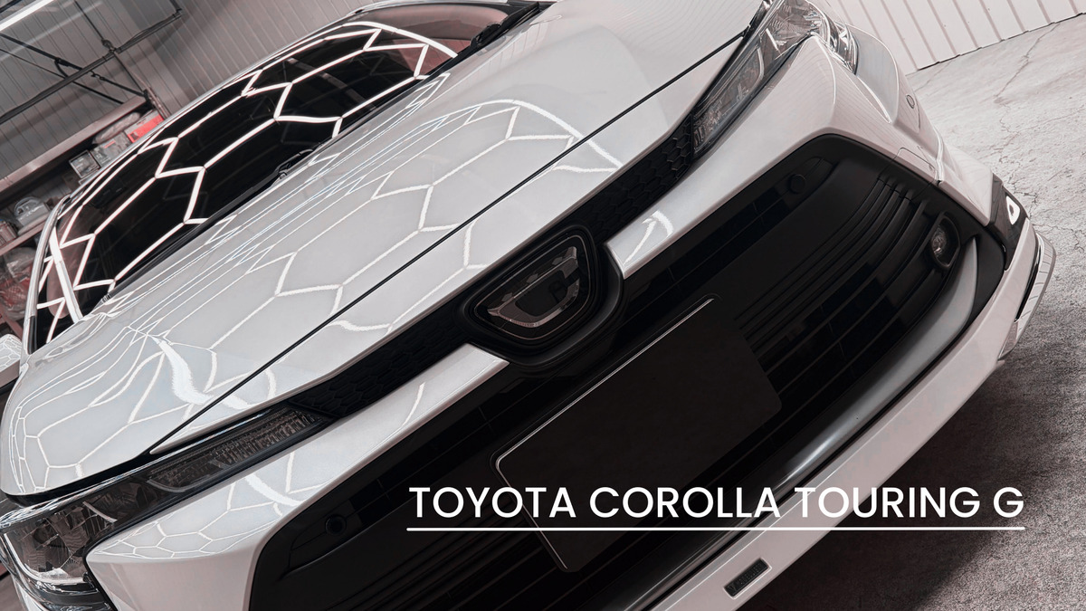 トヨタ カローラツーリング G　ブログトップ画像　札幌・江別で高耐久ガラスコーティング