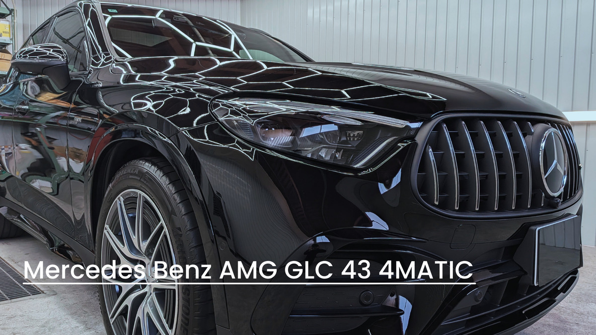 メルセデスベンツ AMG GLC 43 4MATIC　ブログトップ画像　札幌・江別で高耐久ガラスコーティング