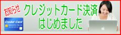 クレジットカード決済