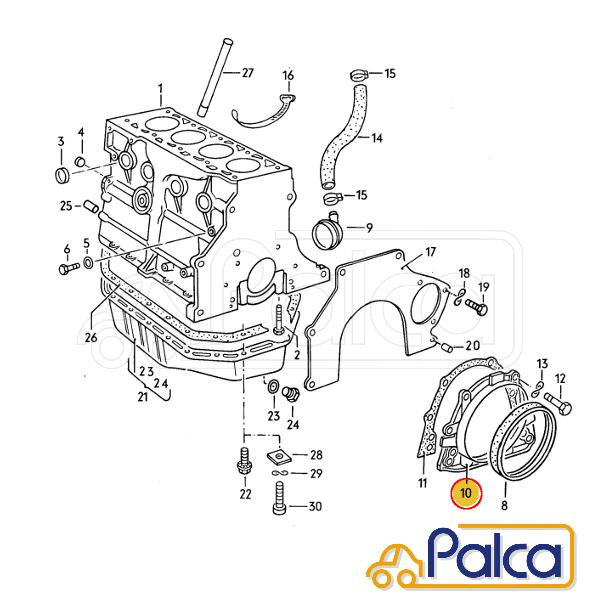 アウディ Vw クランクシャフトシール リア ゴルフ2 ゴルフ3 ゴルフ3カブリオレ ジェッタ2 ルポ パサート 3b シロッコ T2 T4 ヴァナゴン ヴェント f