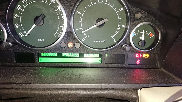 メンテナンスレポート:レンジローバー3rd L322 TRANS FAIL SAFE PROG 